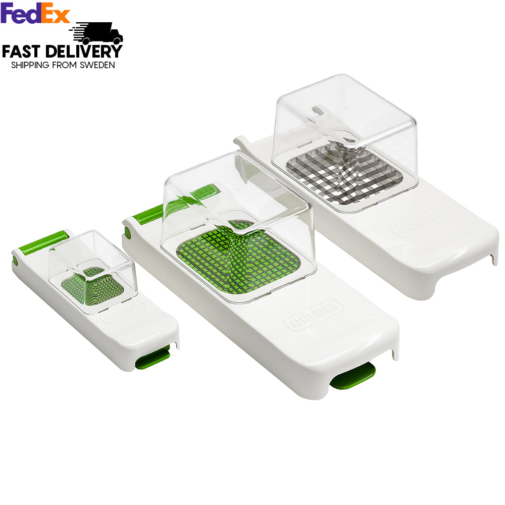 3002G | Alligator Chopper Set 3-in-1. 3x3, 6x6 & 12x12 mm (1/8