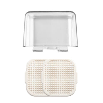 1075+3023-2 | 1 pcs Collector Mini for Plastic Chopper + 2 Mini Cleaning Grids - Alligator of Sweden
