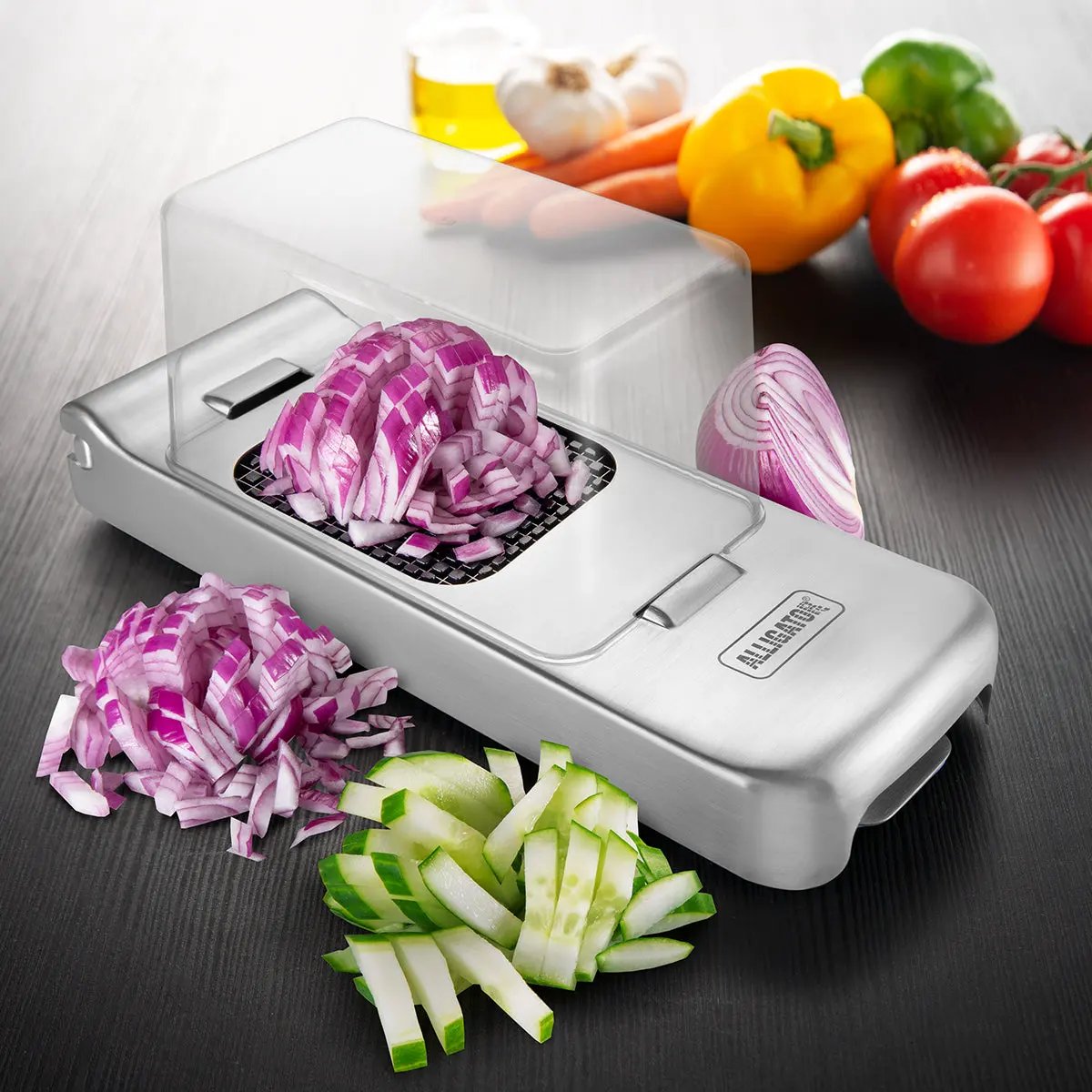 3094-6080 | Bundle Stainless Steel Choper and Mandoline Slicer
